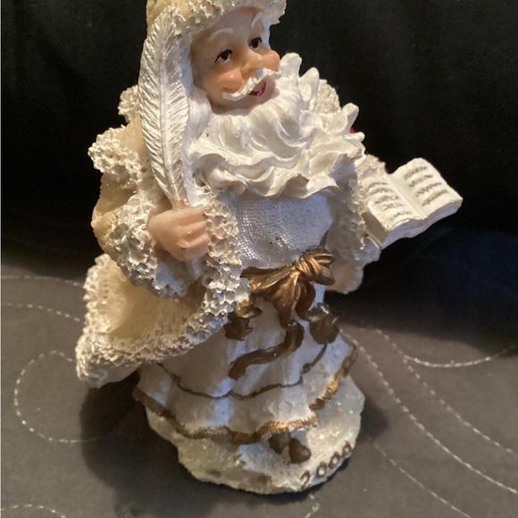 Vintages K’s Collection white Santa Claus vintages 2000, 4.5” tall - Picture 4 of 7